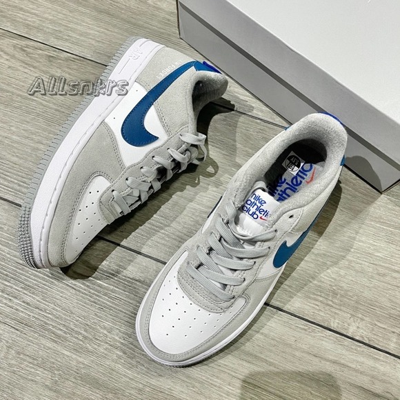 Nike Air Force 1 Low Athletic Club Smoke Grey Blue White - Picture 5 of 9